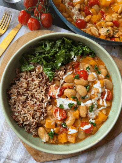 Butterbean & Butternut Squash Sun-dried Tomato Stew