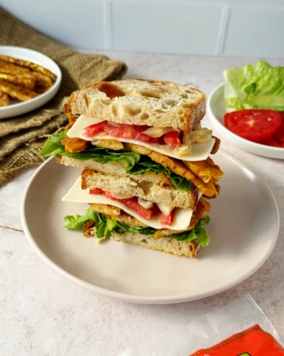 High-Protein Tempeh Sandwich