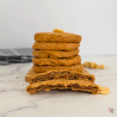 3 Ingredient Peanut Butter Cookies (Gluten Free, Sugar Free, Keto)
