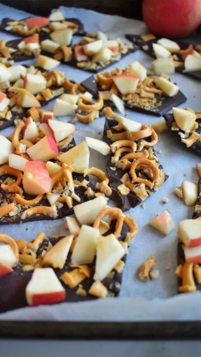 Apple Pretzel Bark