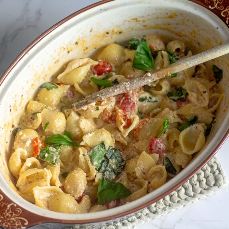 Baked Feta and Tomatoes Pasta (Tik Tok Pasta) by Snezana Stefanovic - FoodSocial