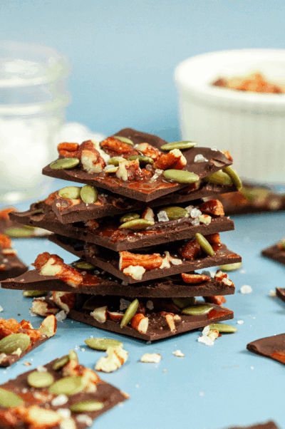 Pecan Chocolate Bark