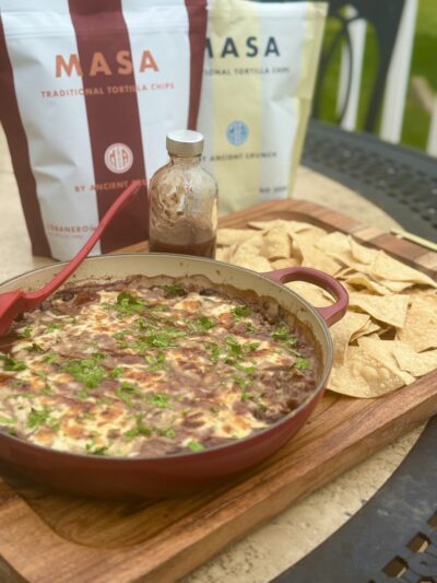 chipotle raspberry black bean turkey skillet