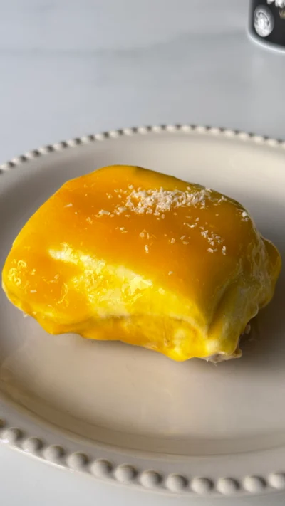 Mango Coconut Baked Oats