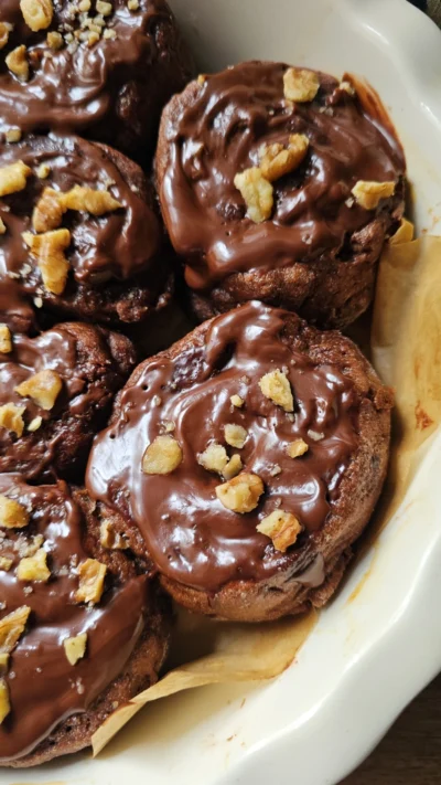 Chocolate Walnut Sweet Rolls (Gluten-Free)
