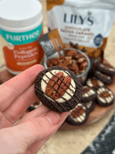 turtle protein cookies