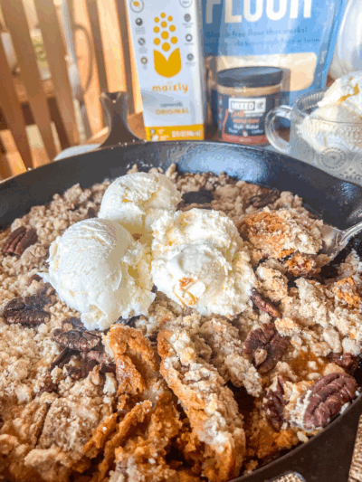 Pumpkin Pecan Pie Crisp