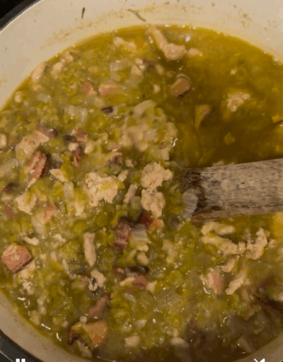 Easy Weeknight Split Pea Soup