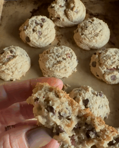Gluten Free Pecan Chocolate Chip Cookies