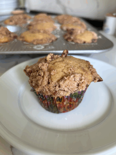 Gluten Free Coffee Cake Muffins