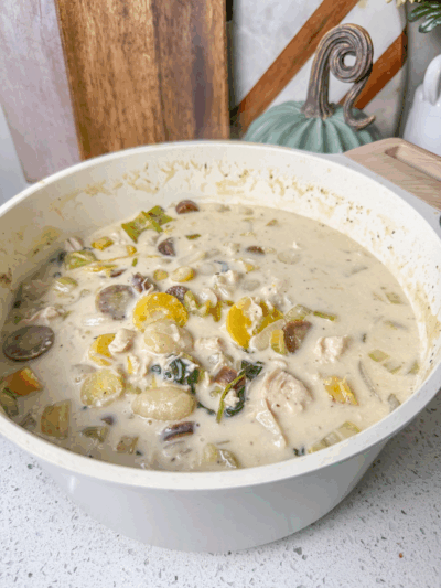 Chicken and Gnocchi Soup