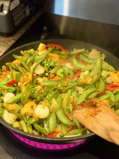 sautéed frozen vegetables