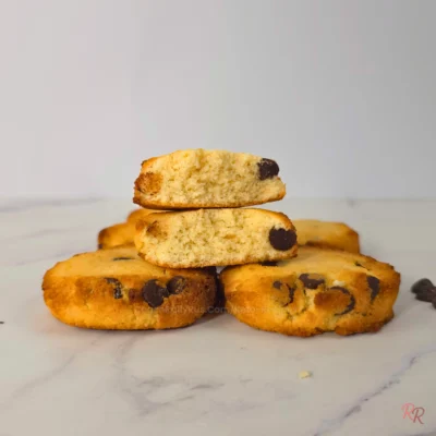 Chocolate Chips Cookies (Gluten Free, Sugar Free, Keto)