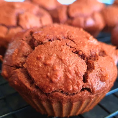 Easy Chocolate Muffins (Gluten Free, Sugar Free, Low Carb)