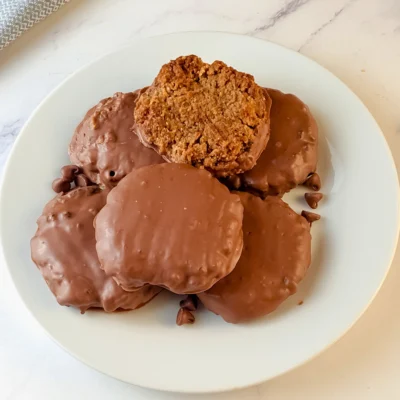 Keto Salted Caramel Chocolate Cookies