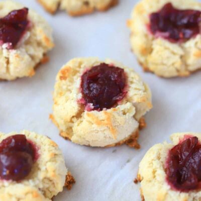 Keto Thumbprint Cookies
