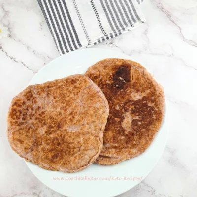 2-Ingredient Almond Flour Tortillas (Gluten Free, Sugar Free, Keto)