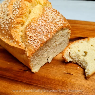 5-Ingredient Gluten Free Bread Recipe with Almond Flour