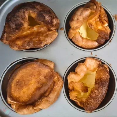 Flourless Yorkshire Pudding (Gluten Free & Keto)