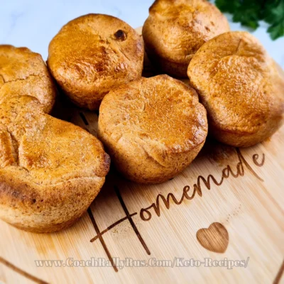 Yorkshire Pudding with Almond Flour (Gluten Free & Keto)