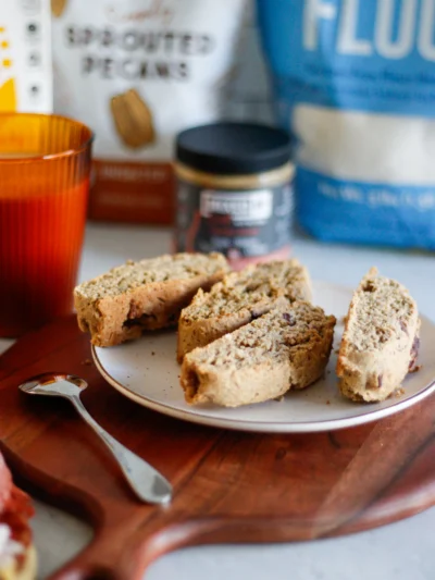 Small Batch Gluten-Free Maple Cinnamon Sugar Biscotti