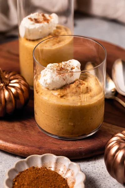 Creamy Stovetop Pumpkin Custard