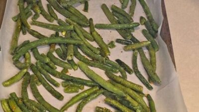 Roasted Frozen Green Beans