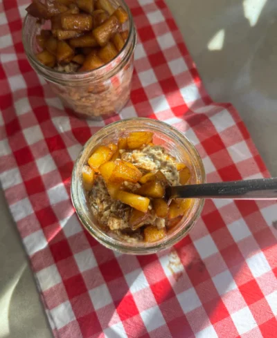 Apple Cinnamon Overnight Oats