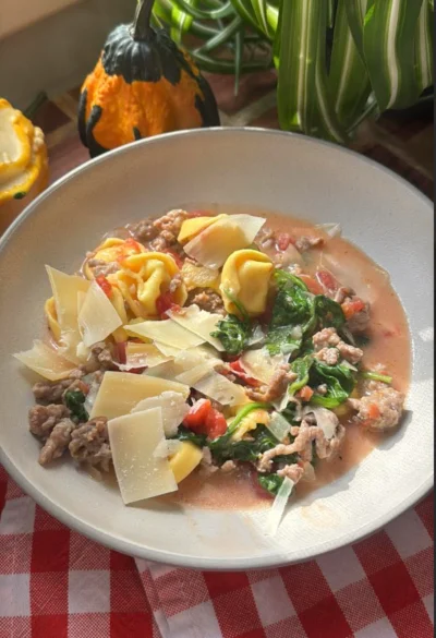 Sausage Tortellini Soup