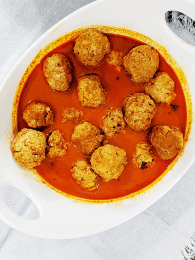 Spicy Turkey Meatball Curry