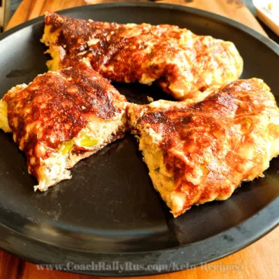 Flourless Tuna Cheese Wraps (Gluten Free & Keto)