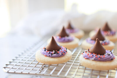 Easy “Witch Hat” Gluten-Free Sugar Cookies for Halloween