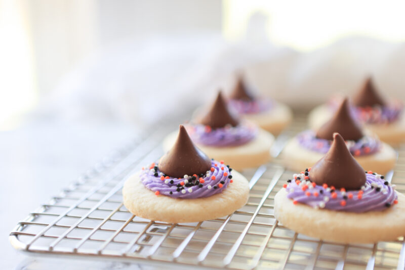 Easy “Witch Hat” Gluten-Free Sugar Cookies for Halloween by Primal Palate - FoodSocial