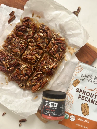 Maple Caramel Pecan Bars