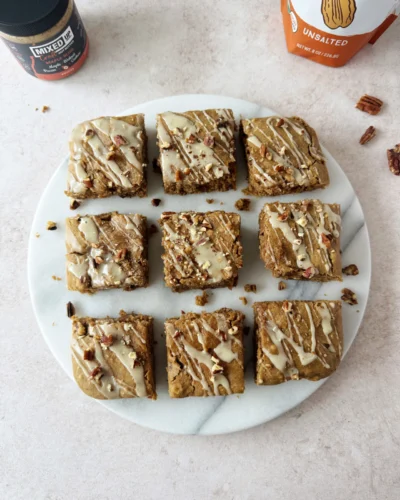 Gluten-Free Nut Butter Blondies