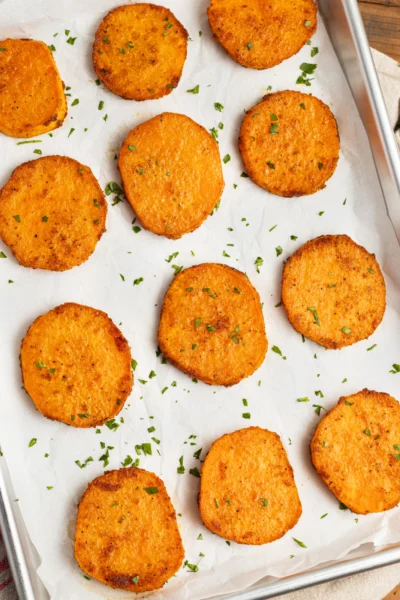 Roasted Sweet Potato Slices