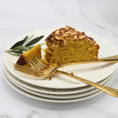 Sfouf Twist: Golden Coffee Cake for Thanksgiving