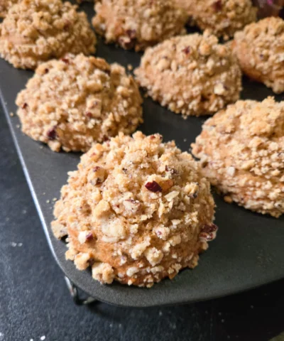 Banana Crumble Muffins