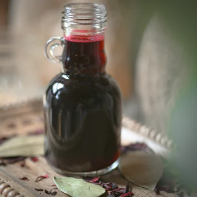 Hibiscus Simple Syrup