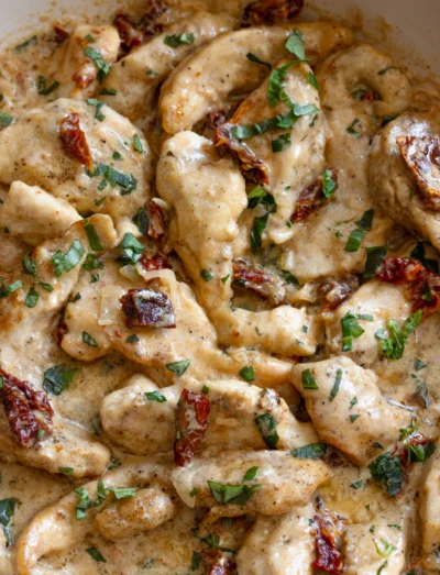 Chicken and Sun Dried Tomato