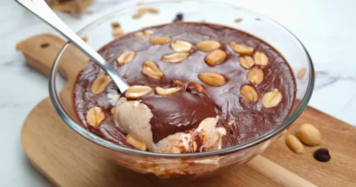 Peanut Butter Cottage Cheese Mousse (High Protein & Keto)