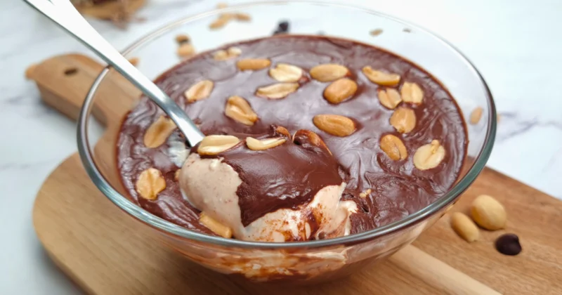 Peanut Butter Cottage Cheese Mousse (High Protein &amp; Keto) by rallyrus - FoodSocial