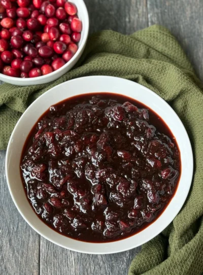 Simple Cranberry Sauce