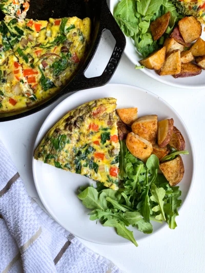 Veggie and Bacon Frittata