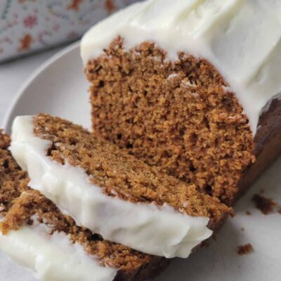 Gluten Free Gingerbread Loaf