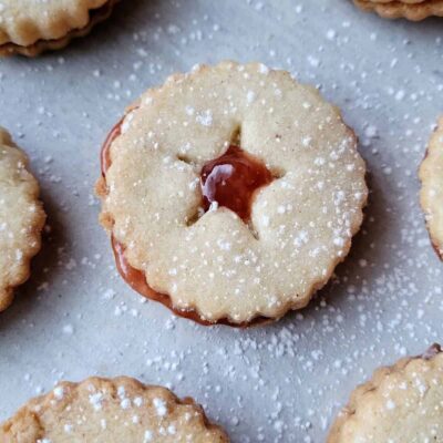 Gluten Free Linzer Cookies