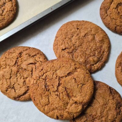 Gluten Free Spiced Wafers