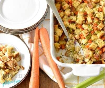 Gluten Free and Vegan Stuffing