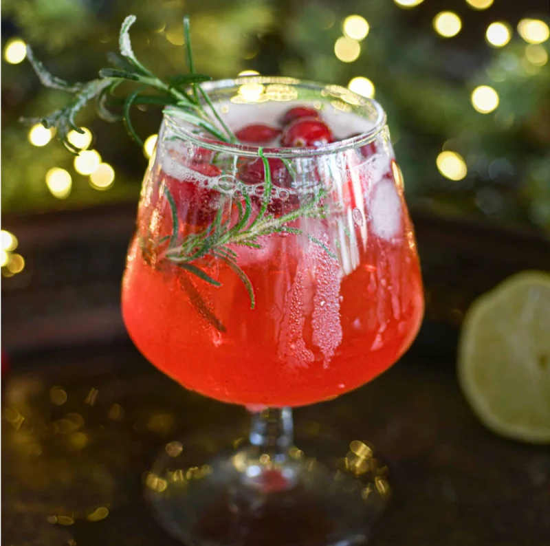 Holiday Prosecco Cocktail by cabincravings - FoodSocial