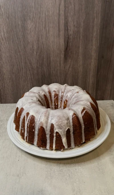 Butter pecan coffee cake